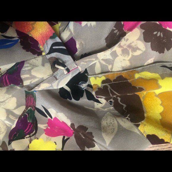 Anthropologie wrap dress silk -new! - Picture 5 of 5